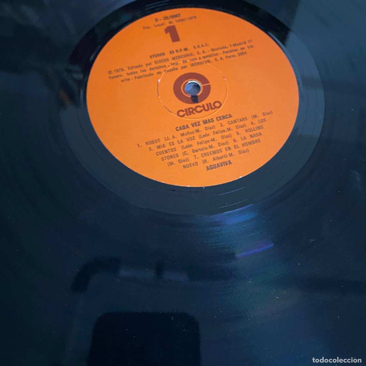 Discos de vinilo: AGUAVIVA CADA VEZ MAS CERCA - Foto 2
