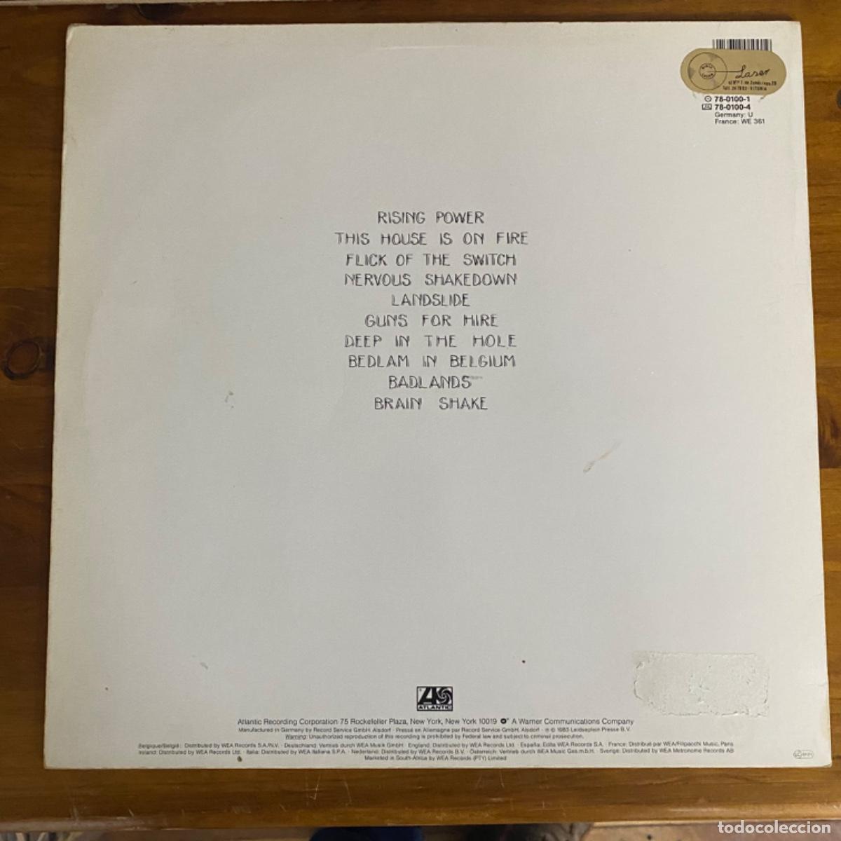 Discos de vinilo: AC/DC FLICK OF THE SWITCH - Foto 2