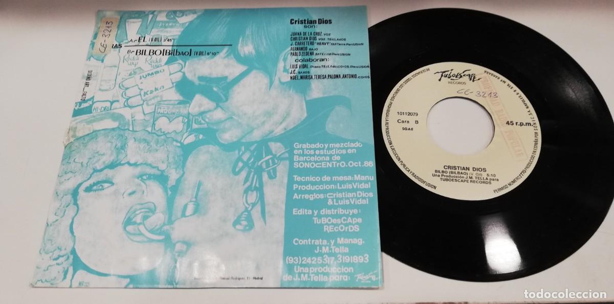 Discos de vinilo: SCO50-Cristian Dios - El (7&rdquo;, Single) - Foto 2