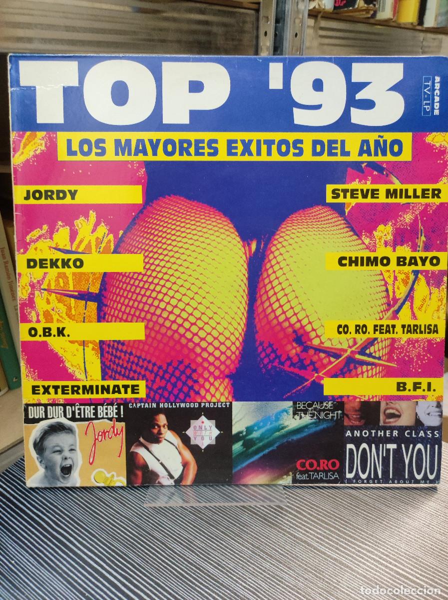 Discos de vinilo: TOP 93 LOS MAYORES EXITOS DEL A&Ntilde;O - Foto 1