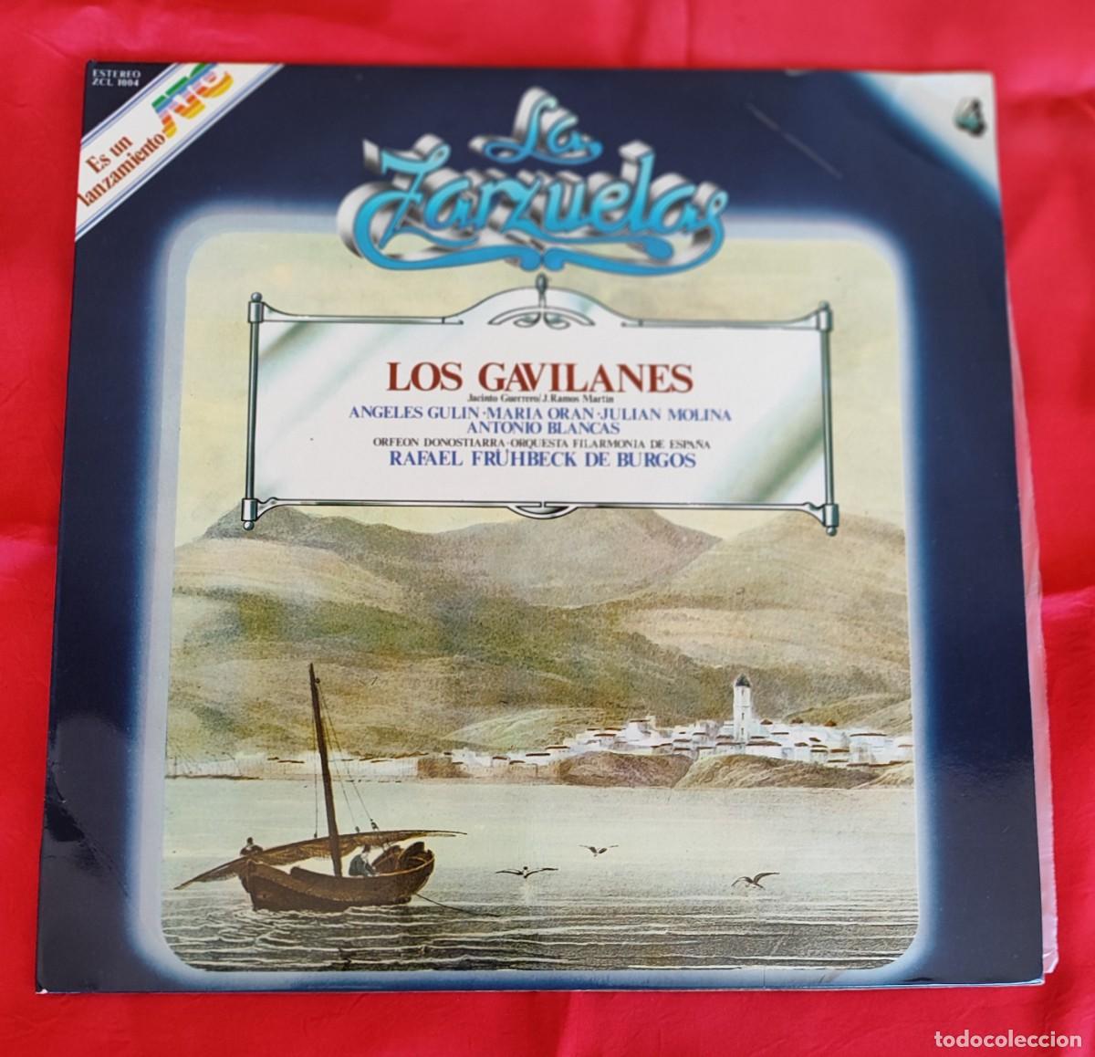 Disques de vinyle: LA ZARZUELA .- LOS GAVILANES.