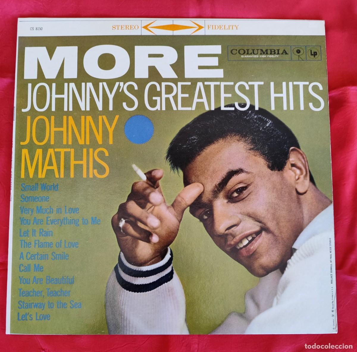 Discos de vinilo: JOHNNY MATHIS .- MORE JOHNNY&acute;S GREATEST HITS. - Foto 1