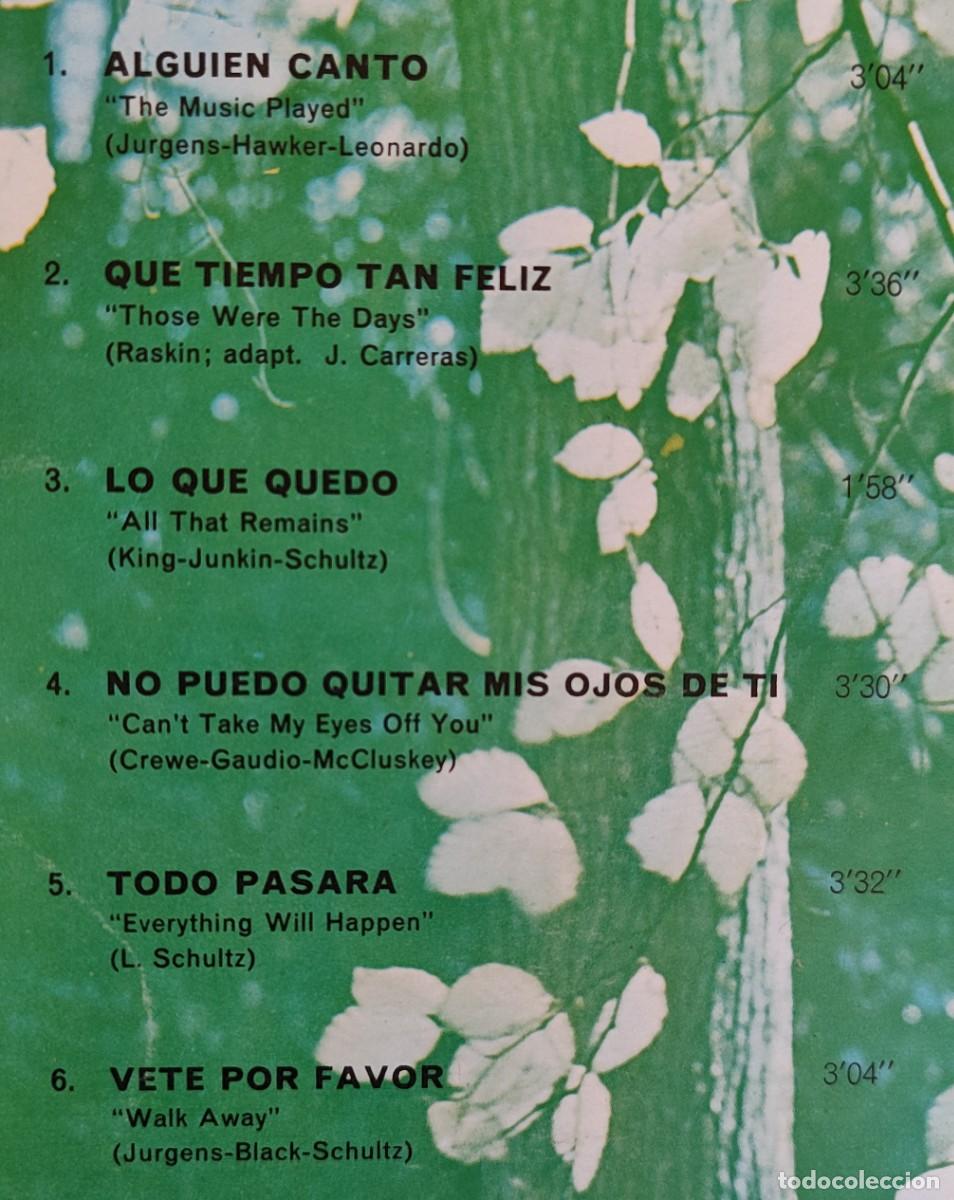Discos de vinilo: MATT MONRO .- ALGUIEN CANT&Oacute;. - Foto 3