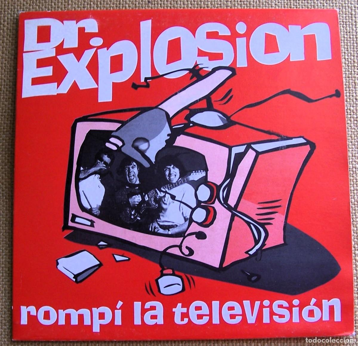 Discos de vinilo: DR. EXPLOSION - ROMP&Iacute; LA TELEVISI&Oacute;N 7&rdquo; (DOCTOR EXPLOSION) - Foto 1