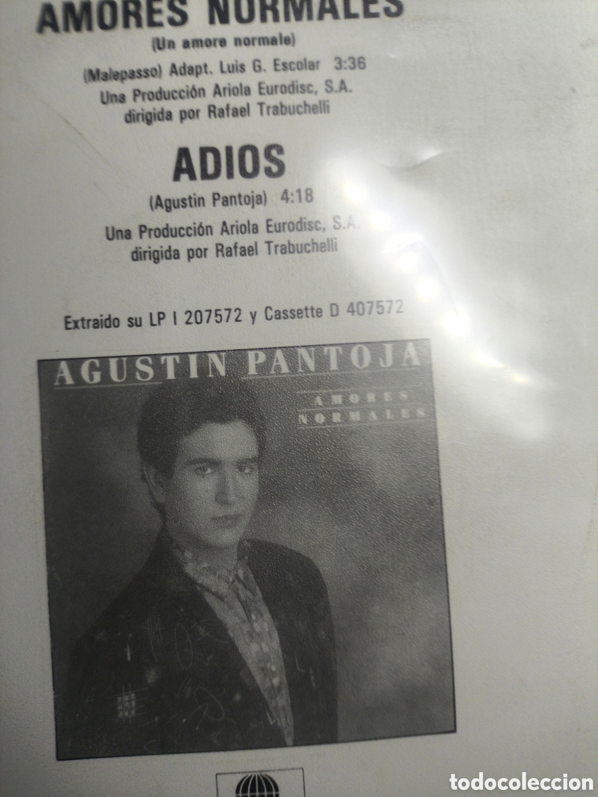 Discos de vinilo: Agust&iacute;n Pantoja.A.n.16 - Foto 2