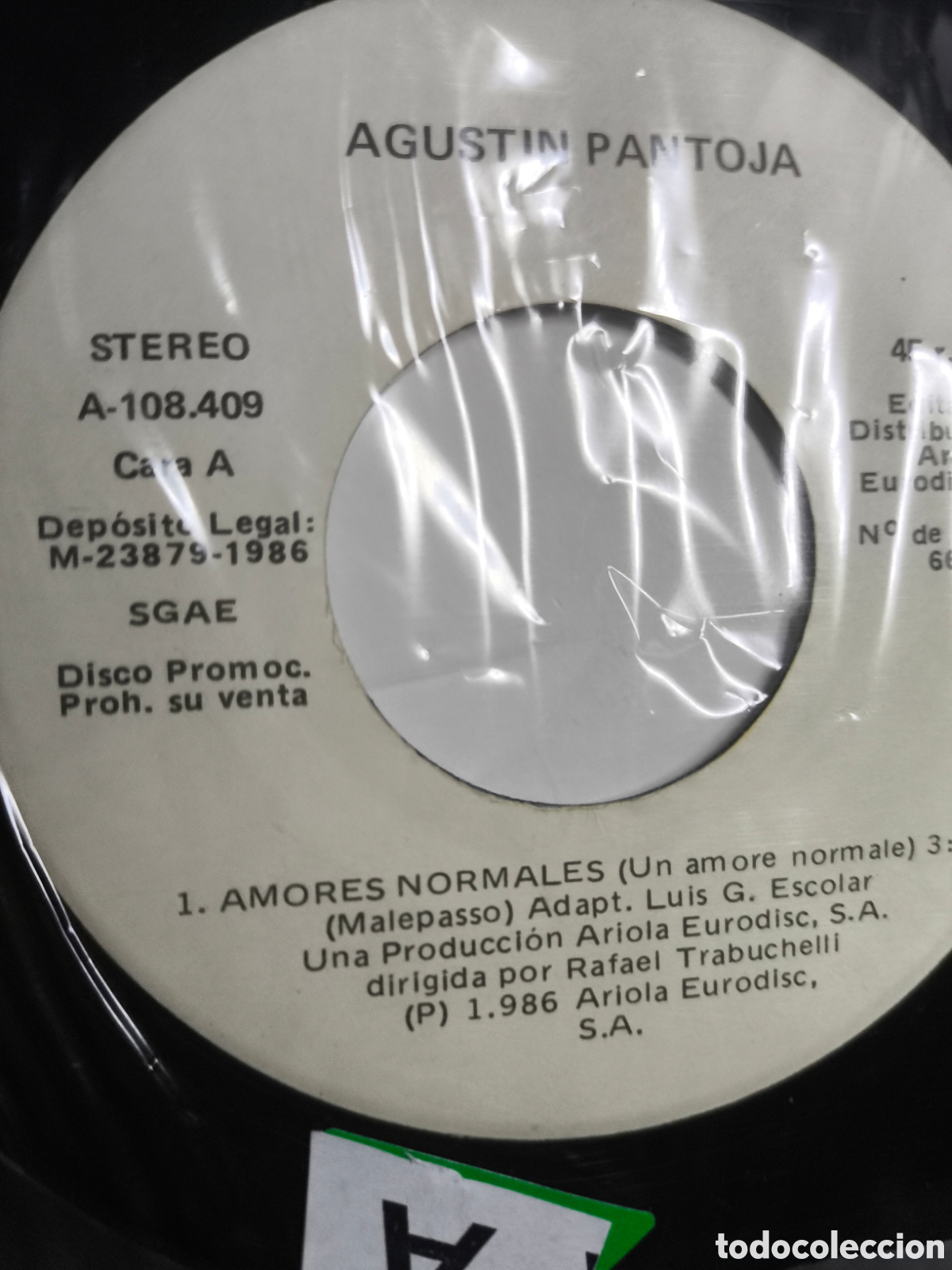 Discos de vinilo: Agust&iacute;n Pantoja.A.n.16 - Foto 3