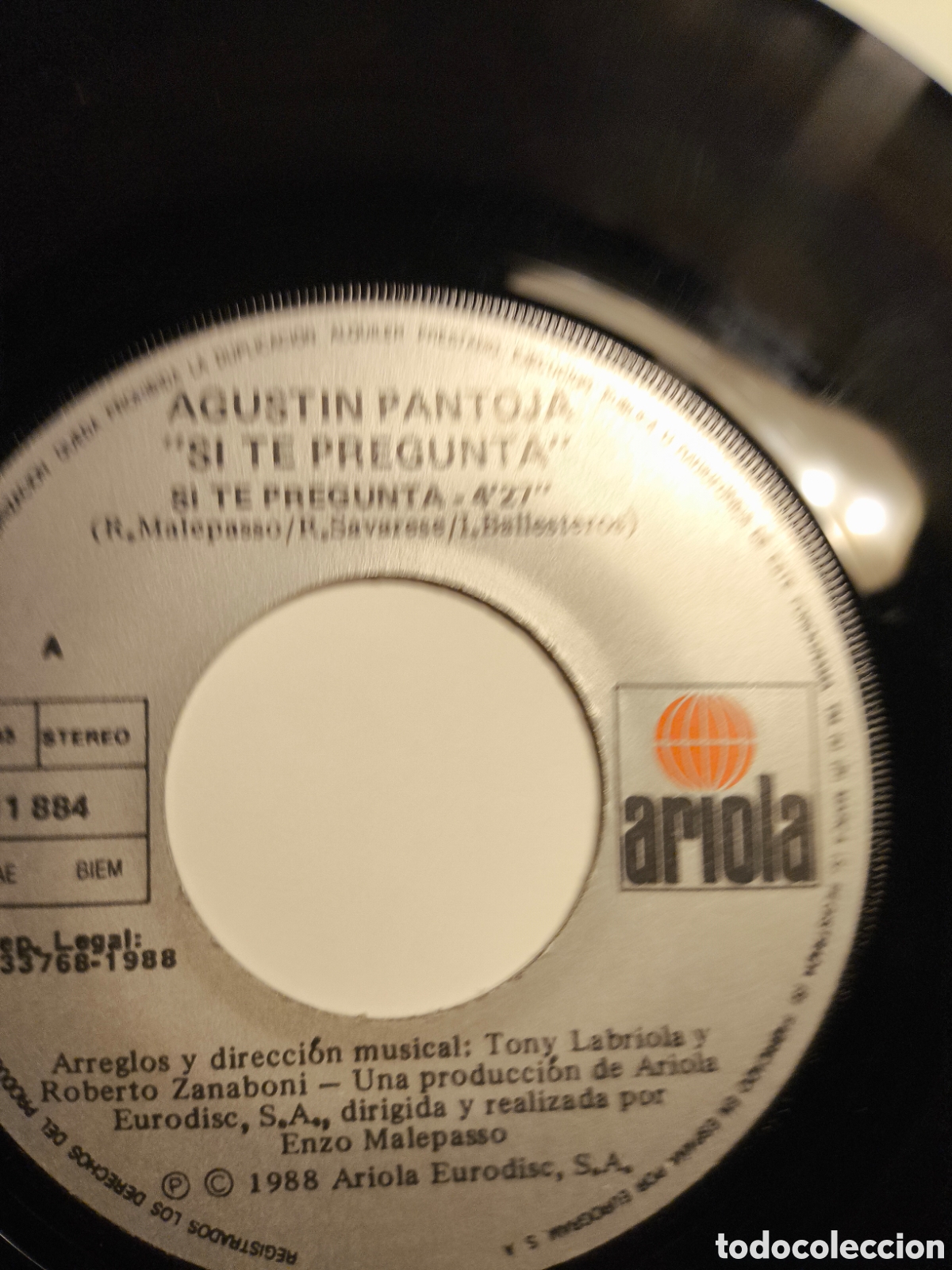 Discos de vinilo: Agust&iacute;n antoja.A.n.12 - Foto 3