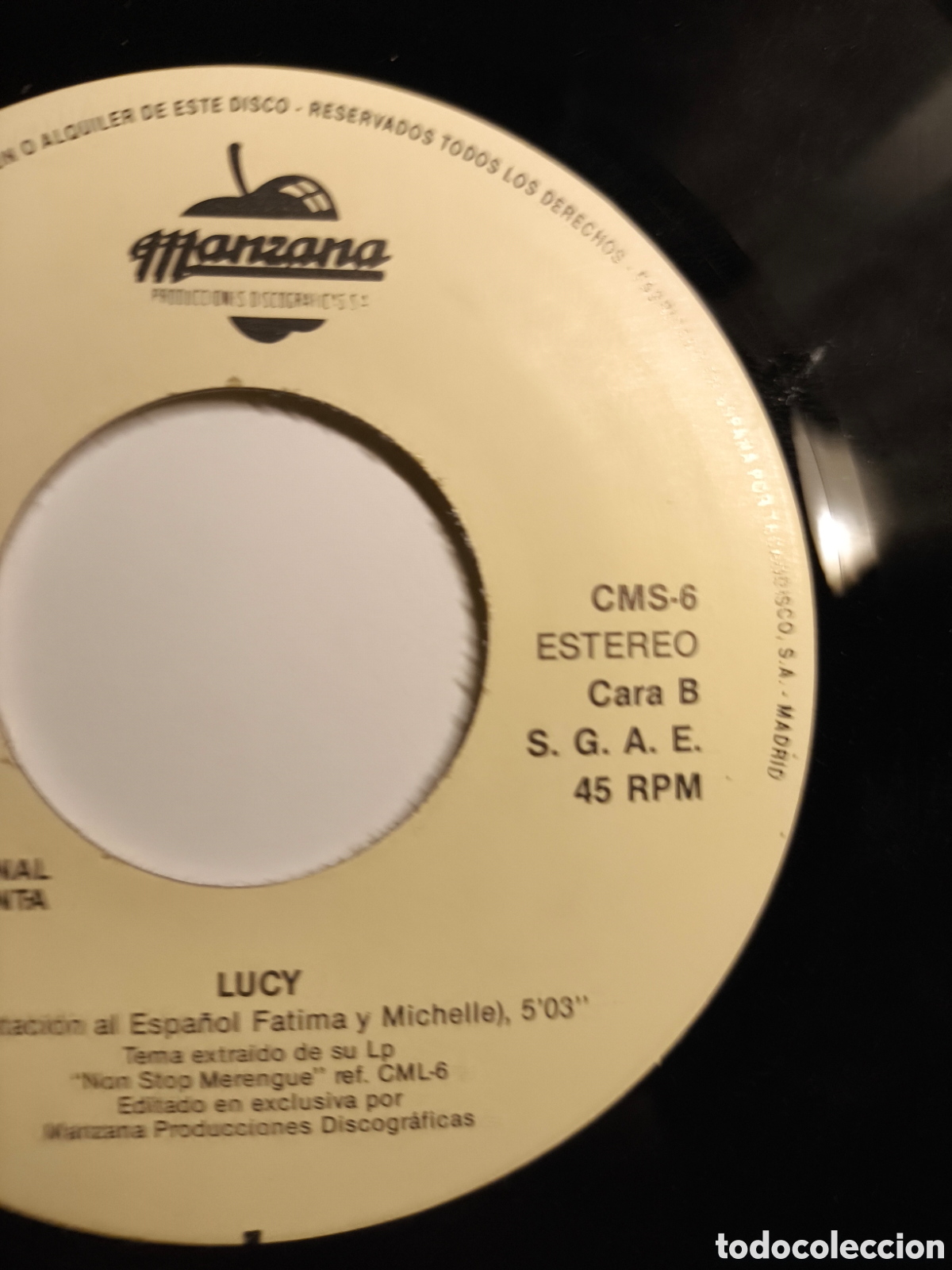 Discos de vinilo: Bonny cepeda.B.n.17 vinilo single - Foto 3