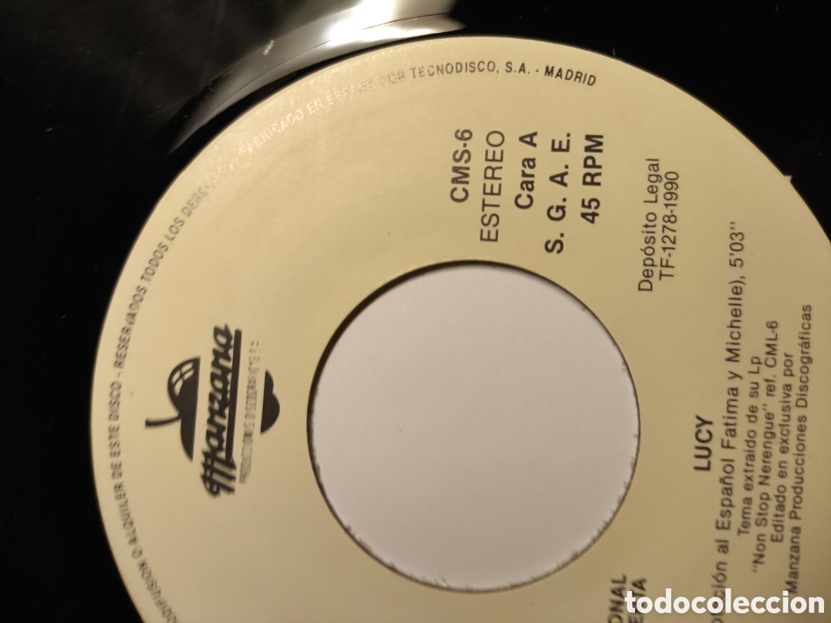 Discos de vinilo: Bonny cepeda.B.n.17 vinilo single - Foto 4