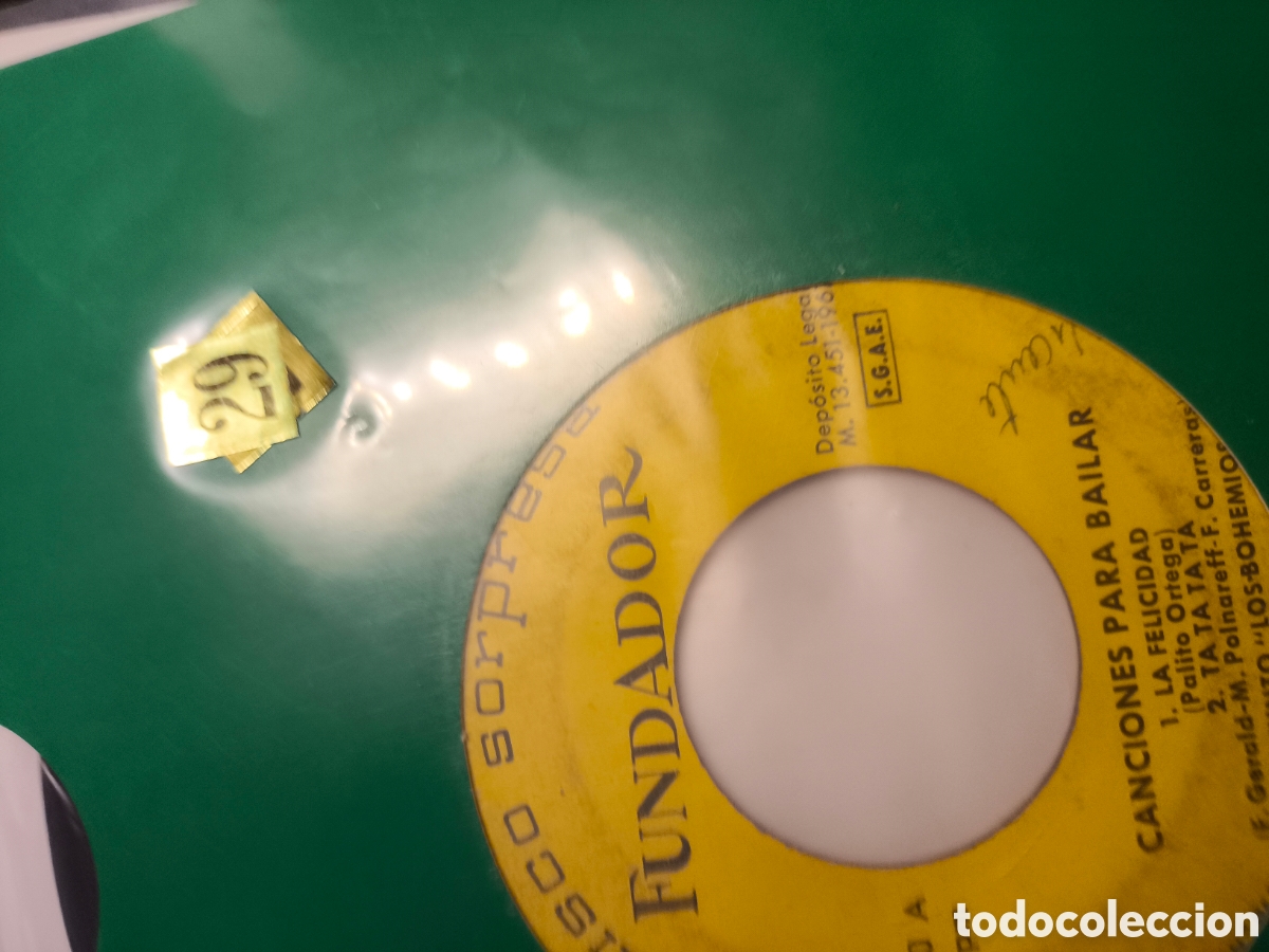 Discos de vinilo: Los bohemios.L.n.29vinilo single - Foto 1