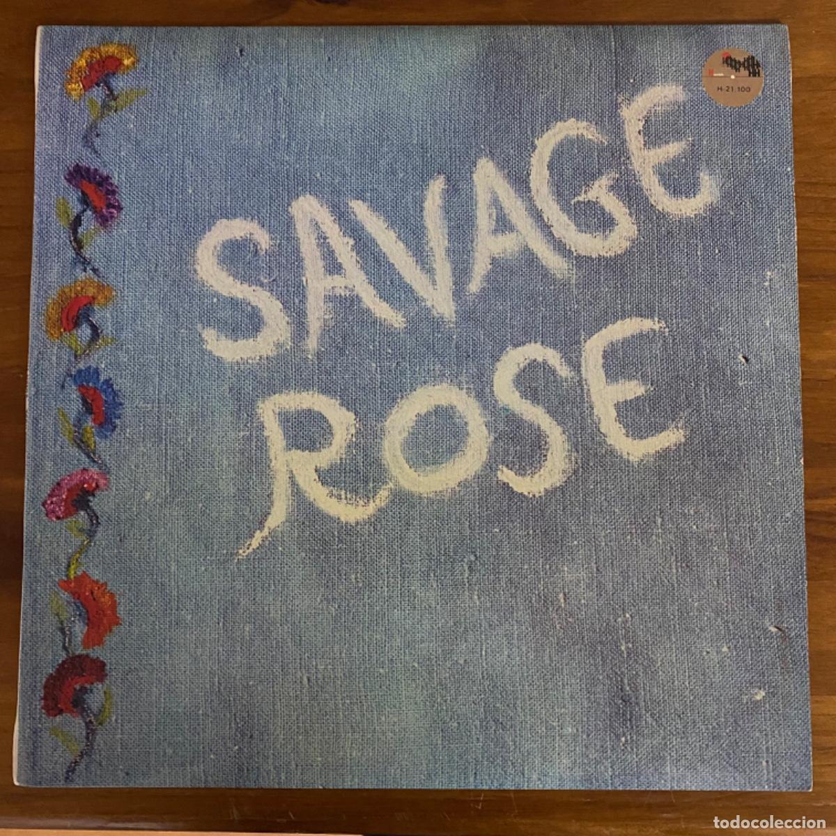 Discos de vinilo: SAVAGE ROSE SOLEN VAR OGSA DIN - Foto 1