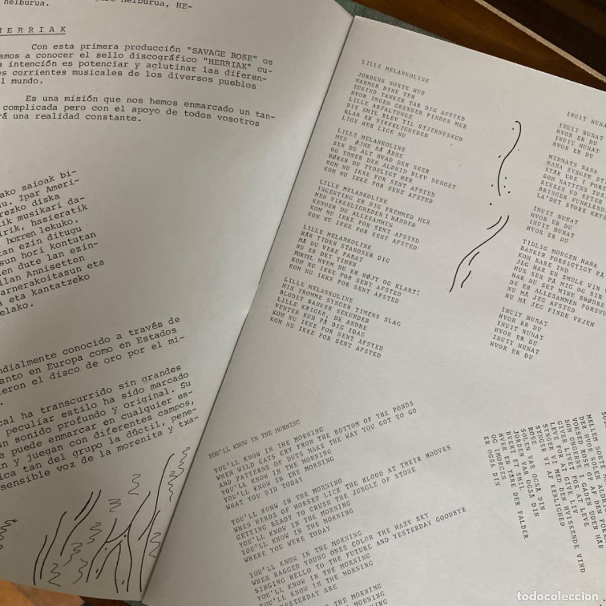 Discos de vinilo: SAVAGE ROSE SOLEN VAR OGSA DIN - Foto 4