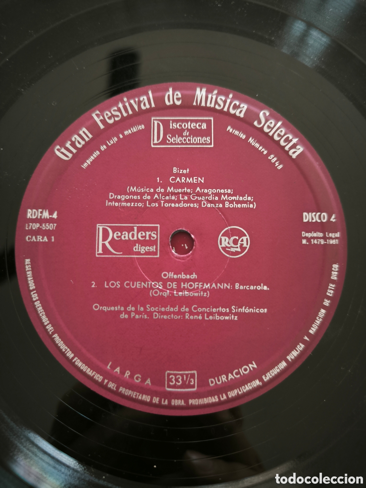 Discos de vinilo: VINILOS DISCOTECA DE SELECCIONES - Foto 3