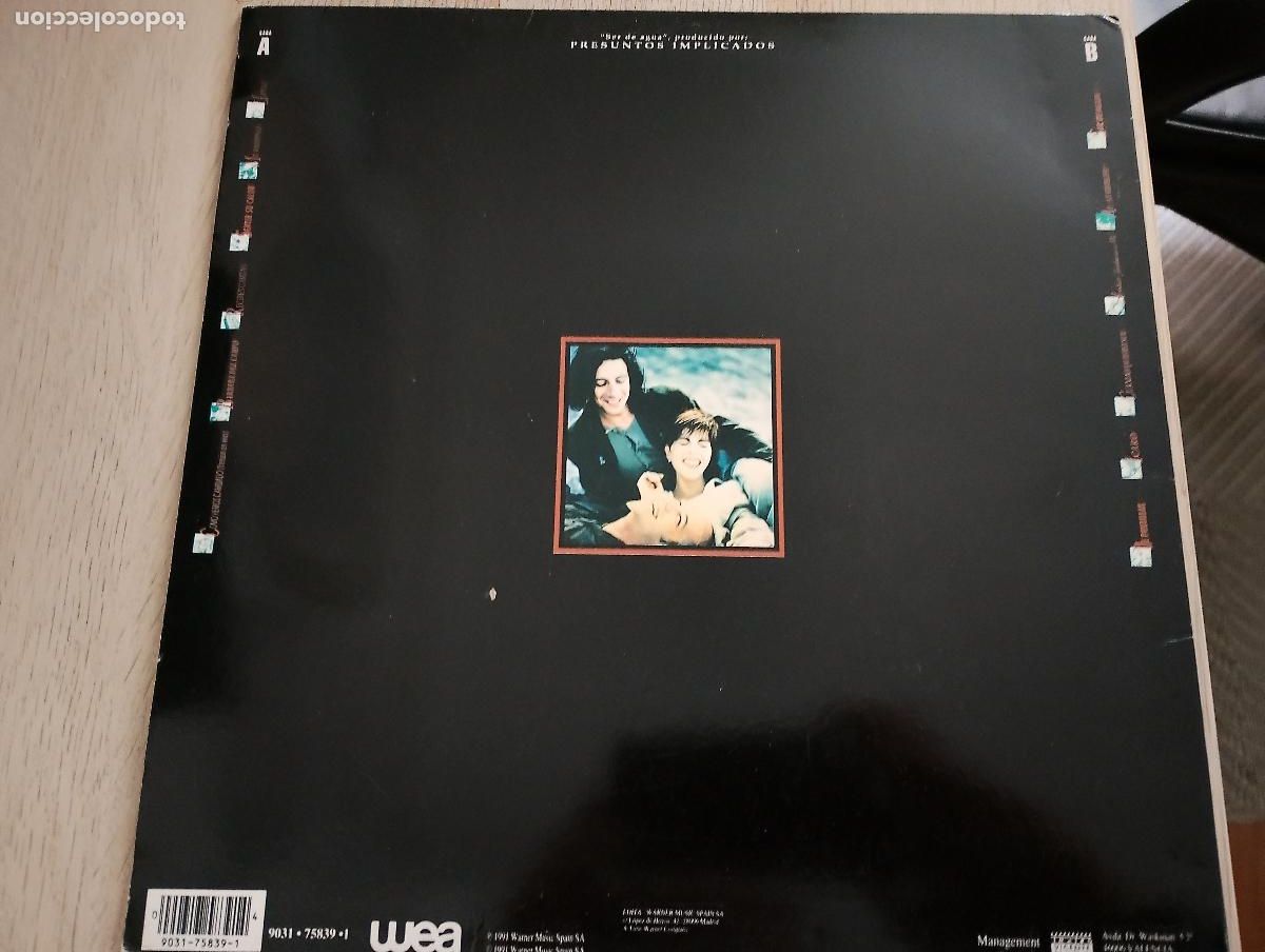 Discos de vinilo: Presuntos Implicados &lrm;&ndash; Ser De Agua 1991 - Foto 3