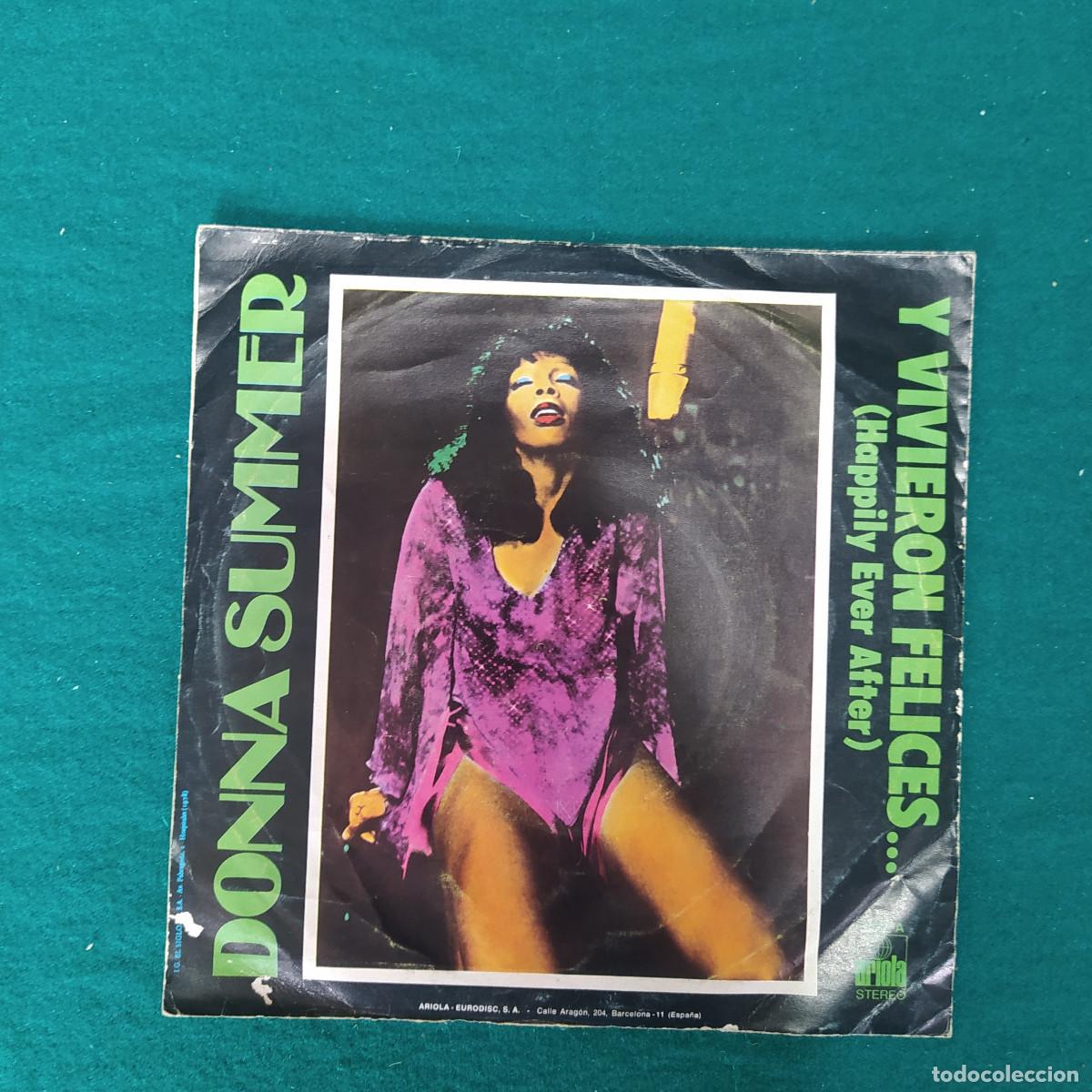 Discos de vinilo: Donna Summer &ndash; Rumor En La Ciudad = Rumour Has It - Foto 2