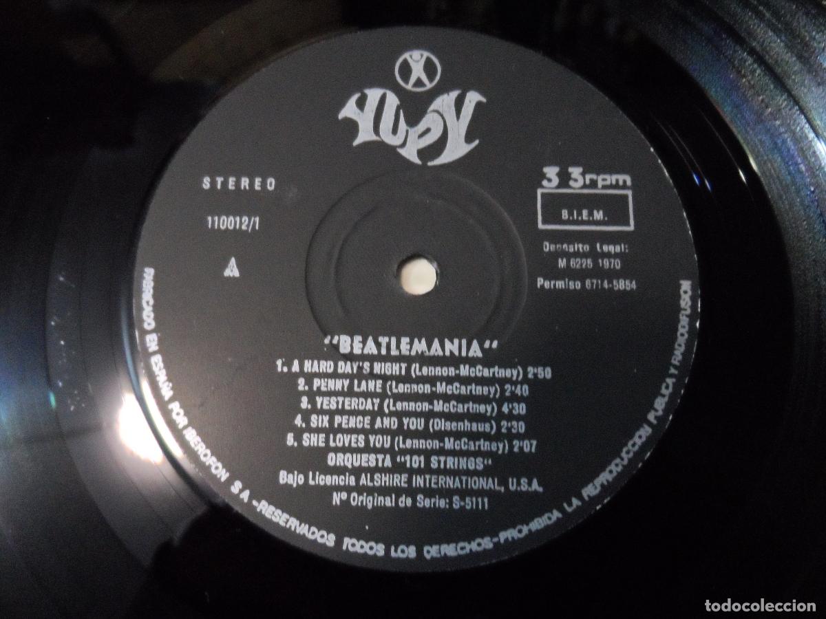 Discos de vinilo: orquesta 101 strings - exitos de los beatles (SPAIN 1970) - Foto 3