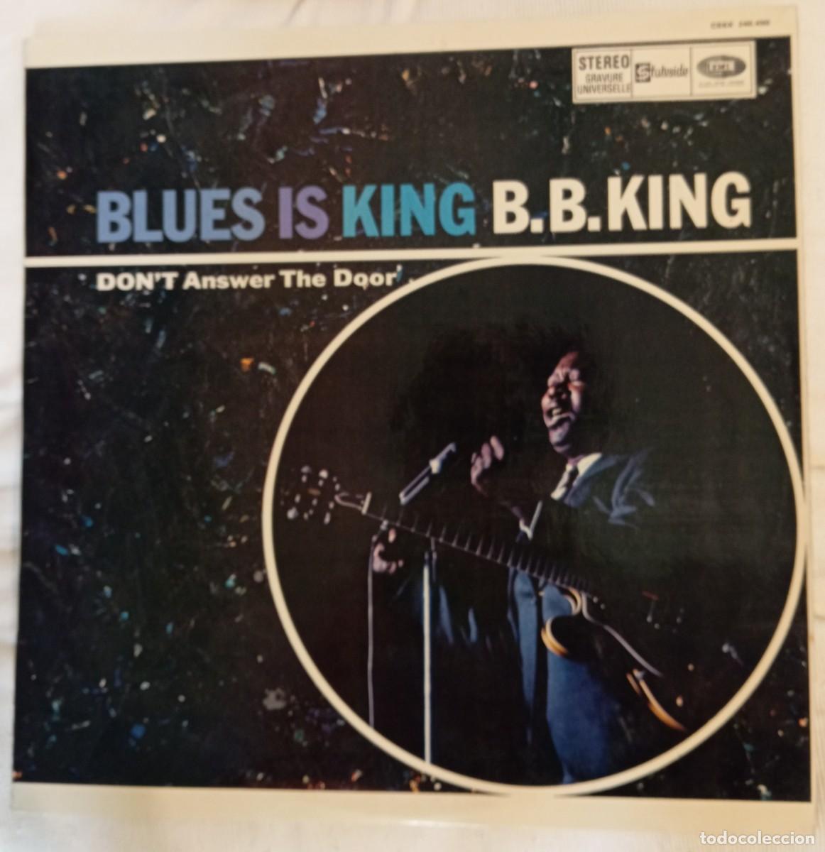 Discos de vinilo: B.B. KING - BLUES IS KING LP - Foto 1