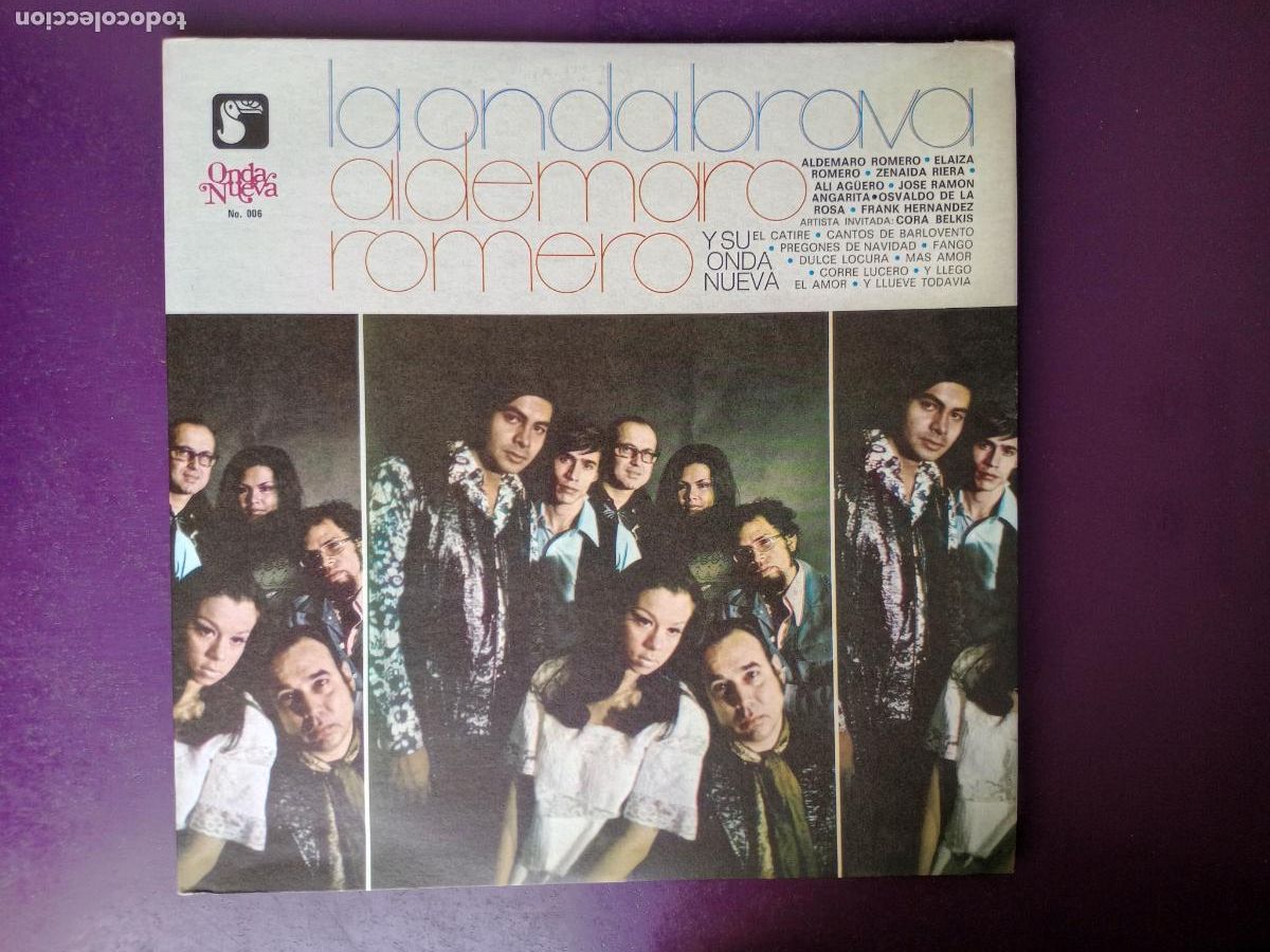 Disques de vinyle: Aldemaro Romero Y Su Onda Nueva &lrm;&ndash; Onda Brava - LP ONDA NUEVA VENEZUELA 1977 - LATIN JAZZ SOUL FUNK
