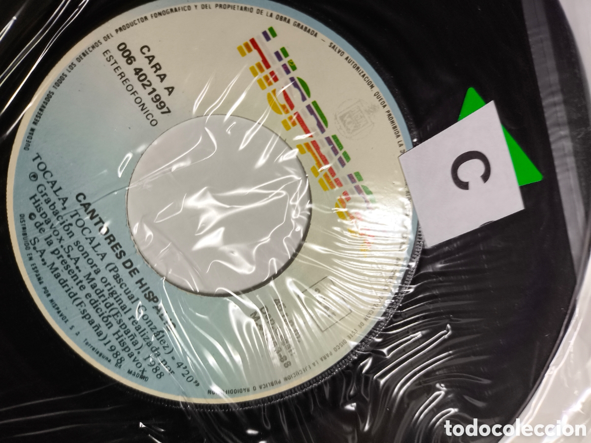 Discos de vinilo: Cantores de hispalis.C.n24 - Foto 3
