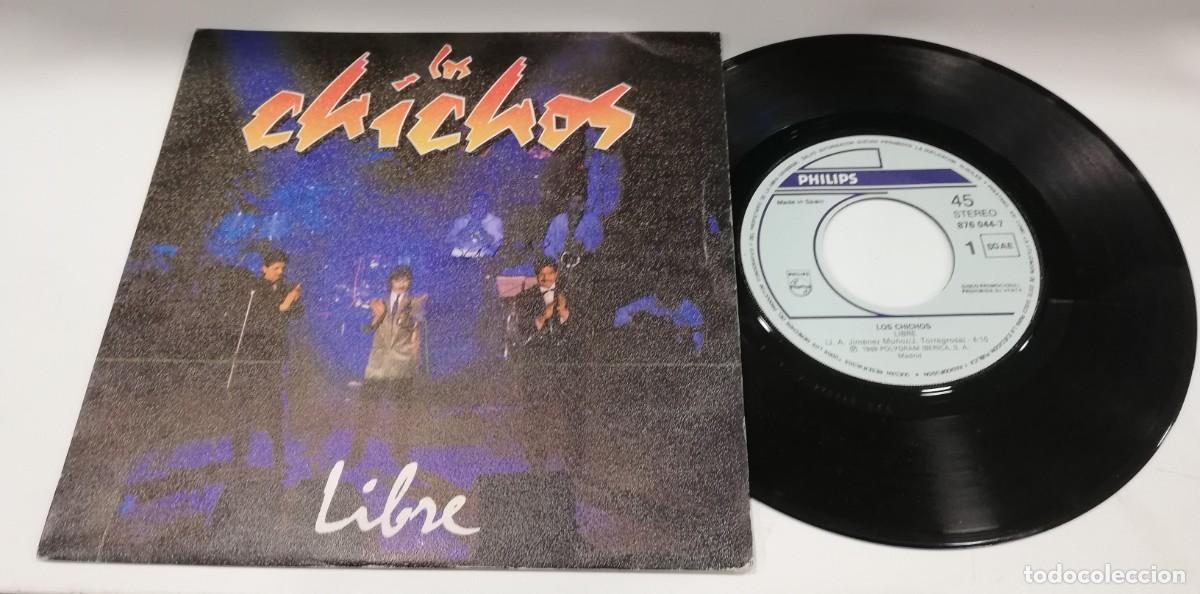 Discos de vinilo: SCO64-Los Chichos - Libre (7&rdquo;, Single, Promo) - Foto 1