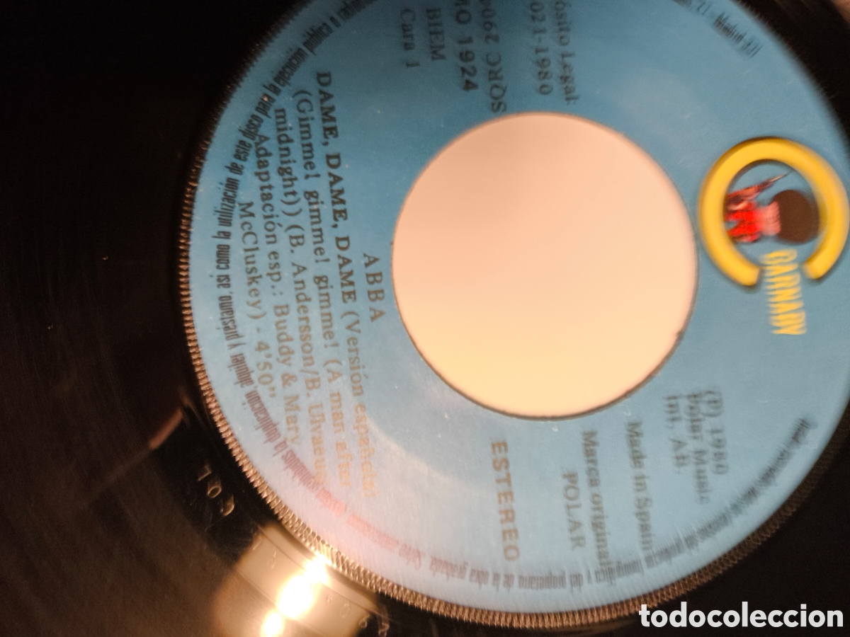 Discos de vinilo: Abba.A.n.374vinilosingle - Foto 3