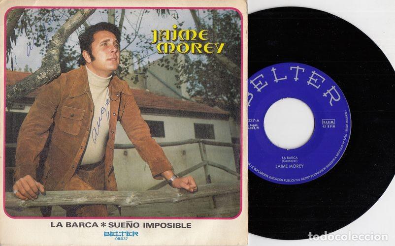 Discos de vinilo: JAIME MOREY - LA BARCA - SINGLE DE VINILO - C-30 - Foto 1