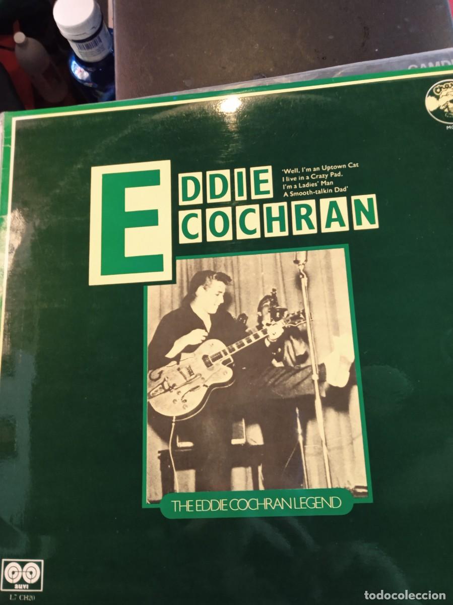 Discos de vinilo: EDDIE COCHRAN- THE EDDIE COCHRAN LEGEND. LP - Foto 1