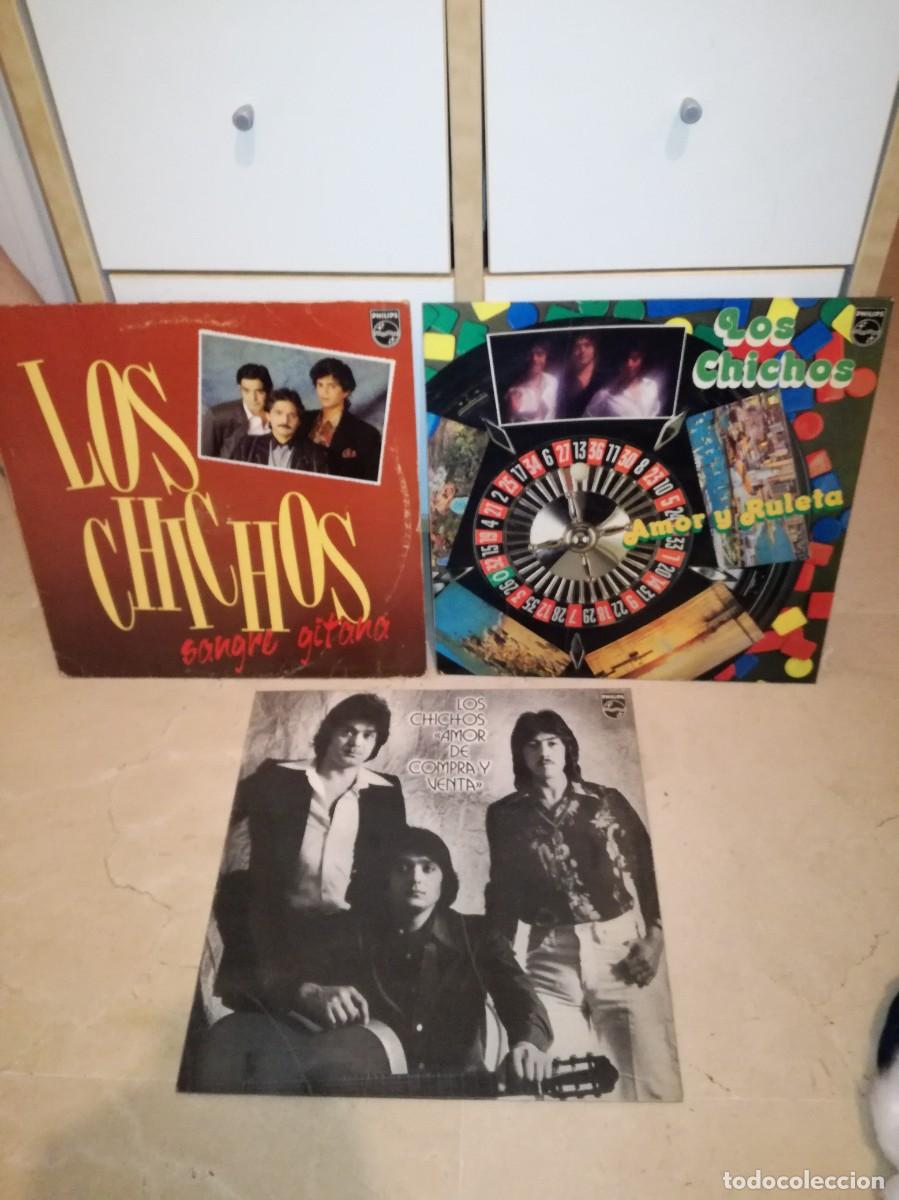 Discos de vinilo: LOTE DE 3 LPs ORIGINALES DE LOS CHICHOS-PHILIPS - Foto 1
