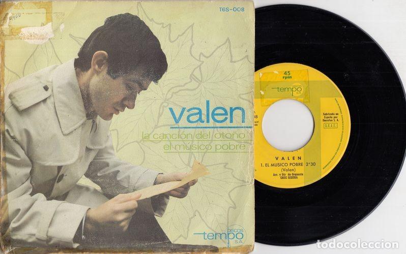 Discos de vinilo: VALEN - LA CANCION DEL OTO&Ntilde;O - SINGLE DE VINILO - C-30 - Foto 1
