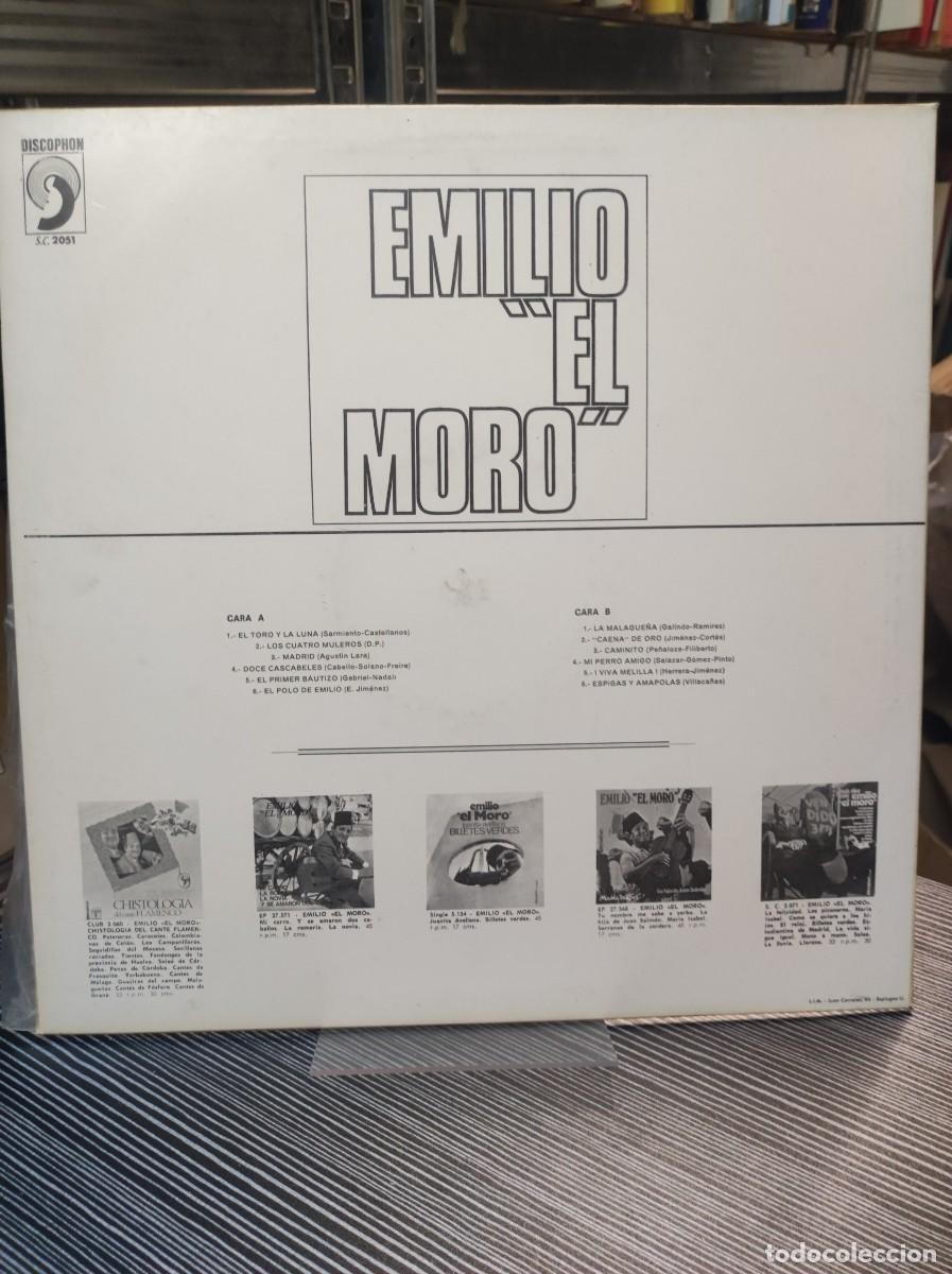 Discos de vinilo: Emilio &rdquo;El Moro&rdquo; &ndash; Emilio &rdquo;El Moro&rdquo; - Foto 2