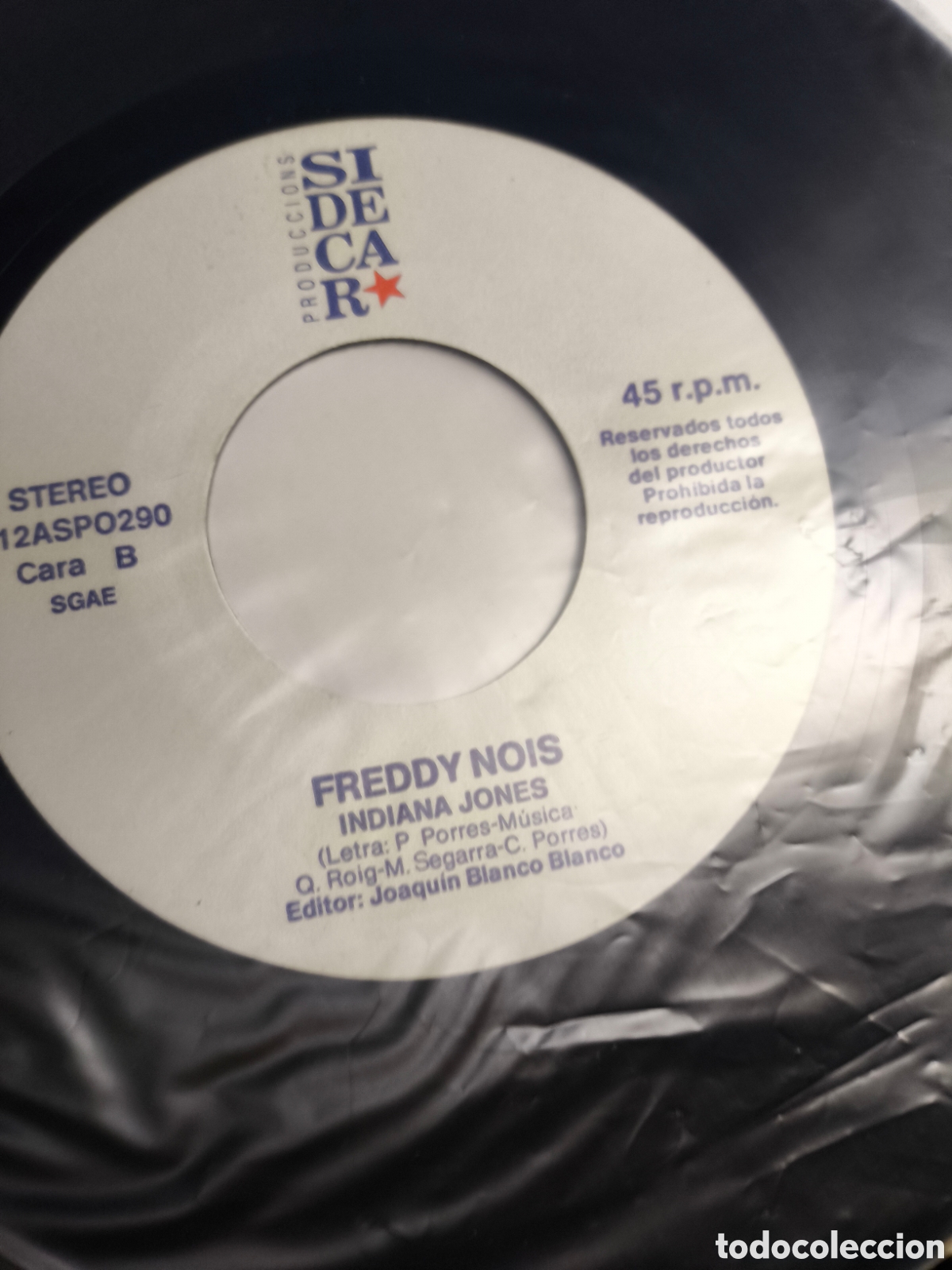 Discos de vinilo: Fredy nois.Fvinilosingle - Foto 4