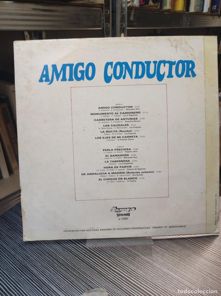 Discos de vinilo: Varios &ndash; Amigo Conductor - Foto 2