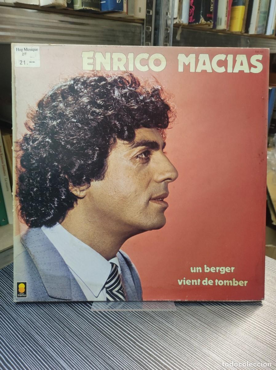 Vinyl-Schallplatten: Enrico Macias – Un Berger Vient De Tomber