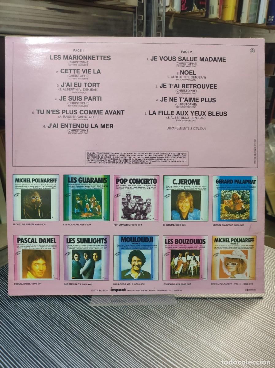 Discos de vinilo: Christophe &ndash; Christophe - Foto 2