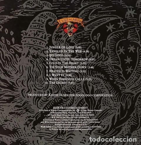 Discos de vinilo: VINILO DE LYNCH MOB - LYNCH MOB - LEER DESCRIPCI&Oacute;N Y CONDICIONES DE VENTA - Foto 3
