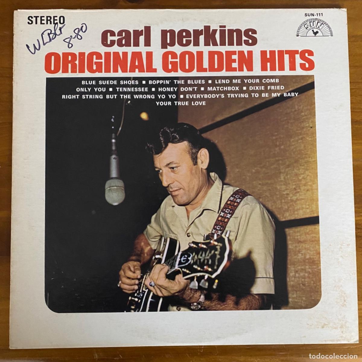 Discos de vinilo: CARL PERKINS ORIGINAL GOLDEN HITS - Foto 1