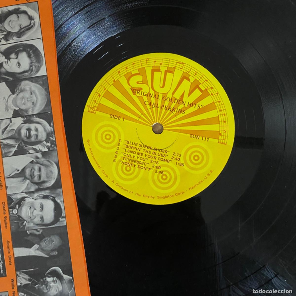 Discos de vinilo: CARL PERKINS ORIGINAL GOLDEN HITS - Foto 4