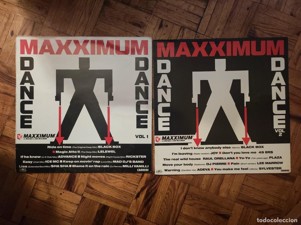 Discos de vinilo: Maxximum Dance Vol 1 & Vol 2 - 2lps - Foto 1