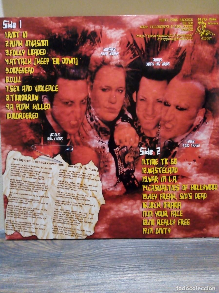 Discos de vinilo: Total chaos, punk invasi&oacute;n 2004. - Foto 3