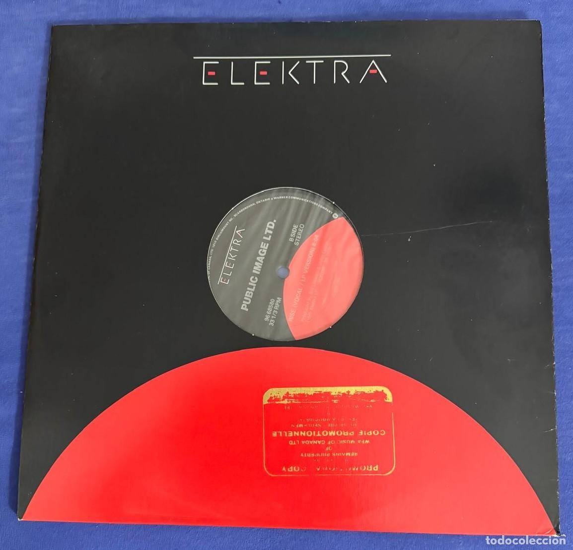 Discos de vinilo: Public Image Ltd. Rise maxi single Canada EX EX - Foto 3