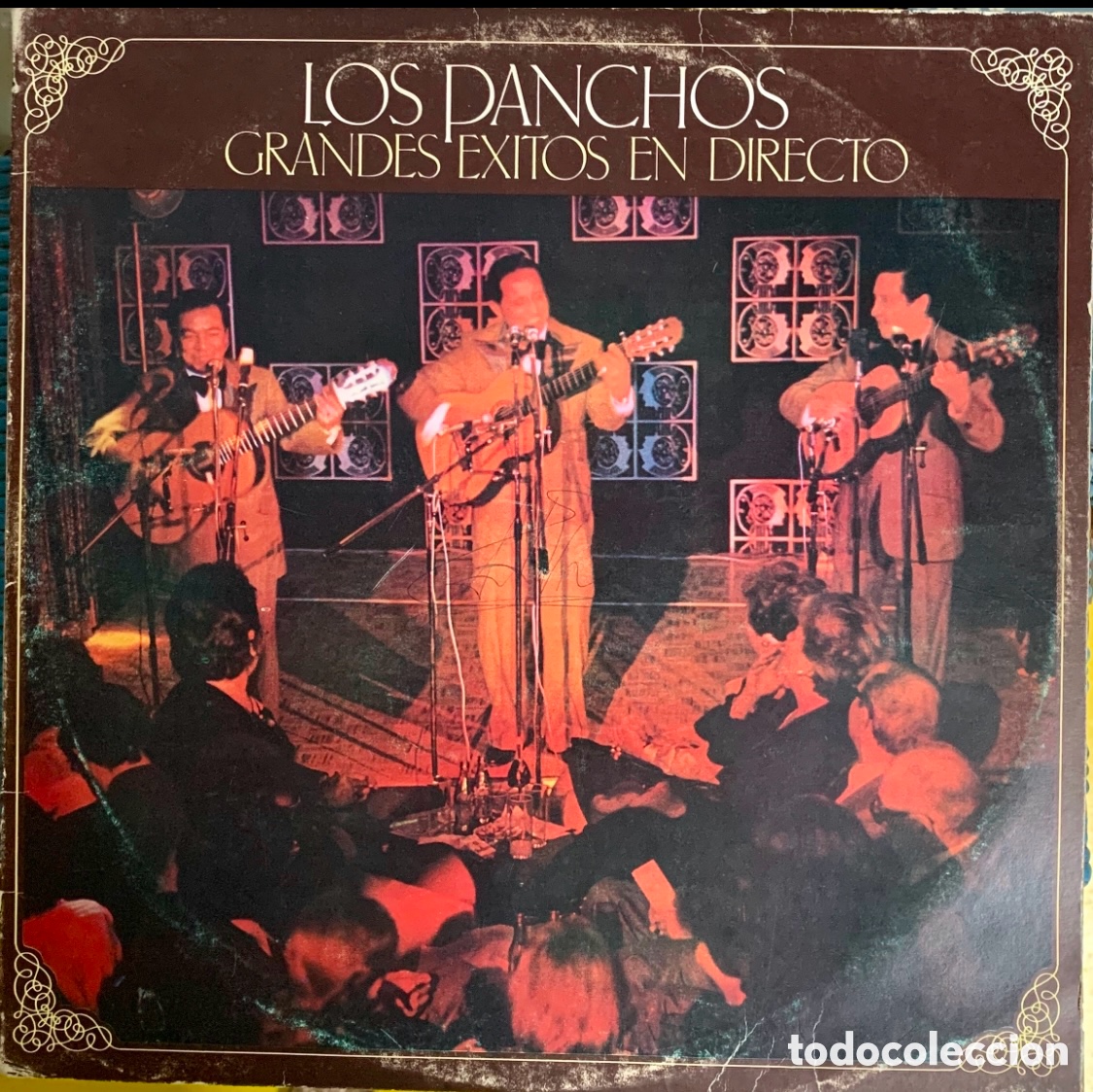 Discos de vinilo: Disco Vinilo 2LP. Los Panchos. &ldquo;Grandes &Eacute;xitos en Directo&rdquo;. 1978. - Foto 1