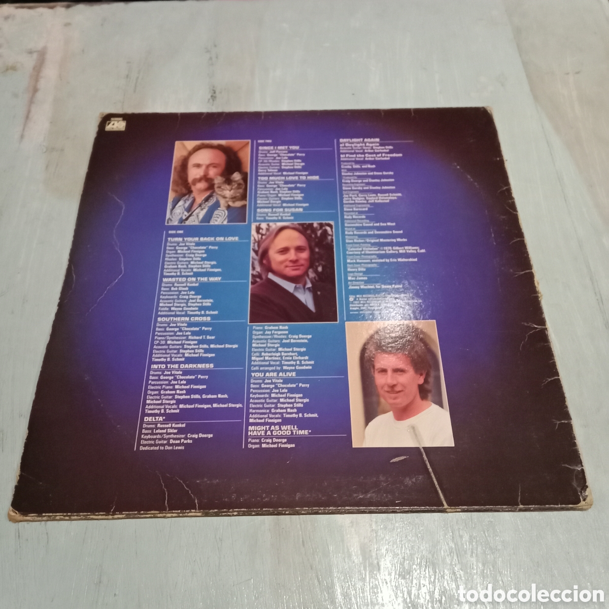 Discos de vinilo: CROSBY, STILLS & NASH - DAYLIGHT AGAIN - LP - Foto 2