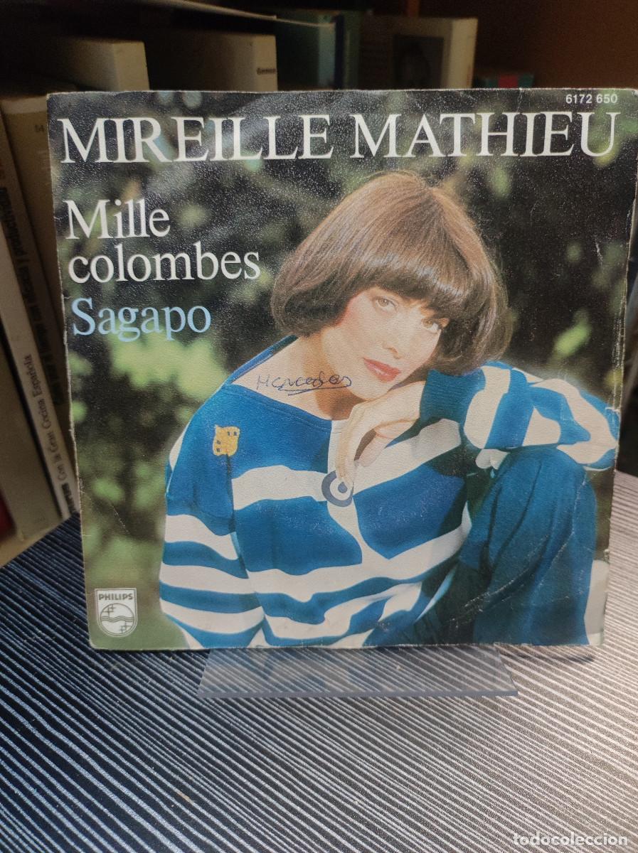 Discos de vinilo: Mireille Mathieu &ndash; Mille Colombes / Sagapo - Foto 1