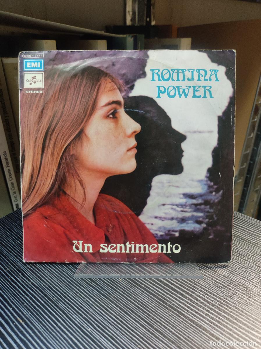 Discos de vinilo: UN SENTIMIENTO ROMINA POWER - Foto 1