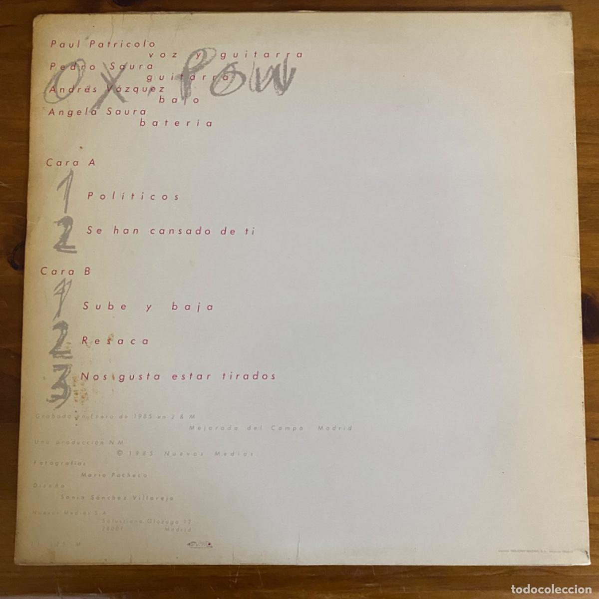 Discos de vinilo: OX POW&hellip;&hellip;&hellip;&hellip;&hellip;&hellip;&hellip;&hellip;&hellip;&hellip;&hellip;&hellip;&hellip;&hellip;&hellip; - Foto 4