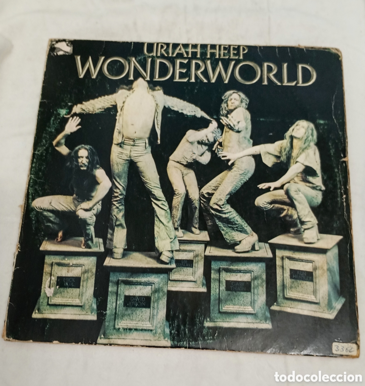 Discos de vinilo: LP URIAH HEEP - WONDERWALL - 1974 - Foto 1