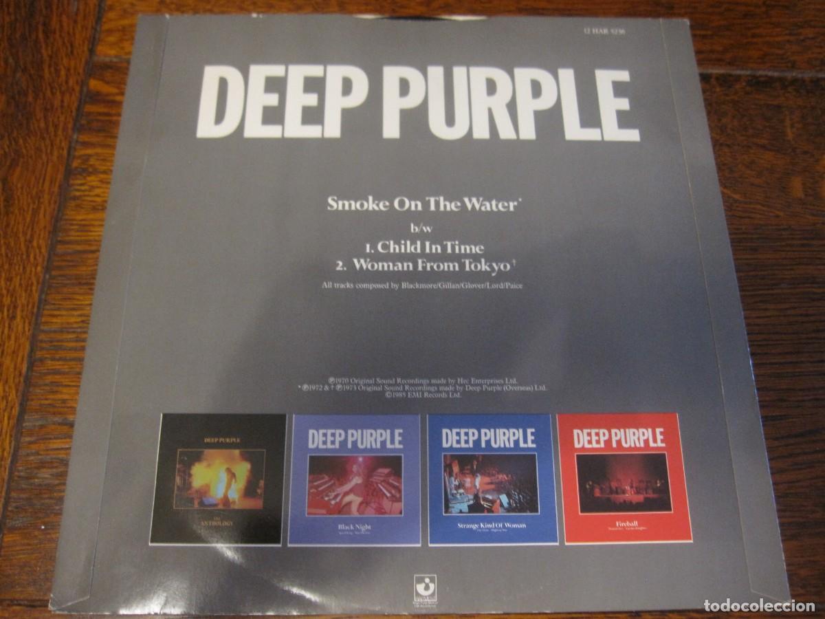 Discos de vinilo: DEEP PURPLE &rdquo;Smoke on the Water&rdquo; - Foto 2