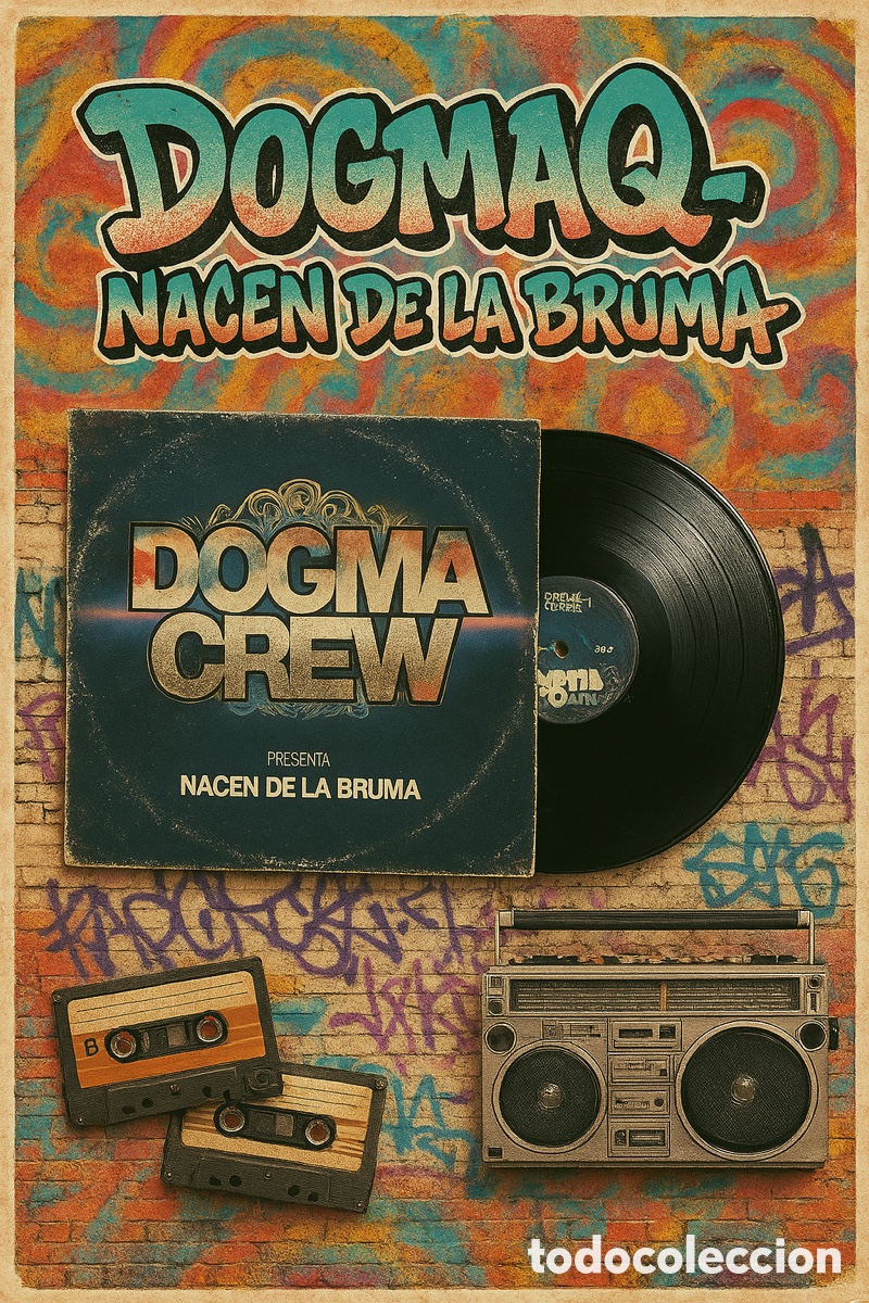 Discos de vinilo: DOGMA CREW Nacen de la bruma 2008 - Foto 2