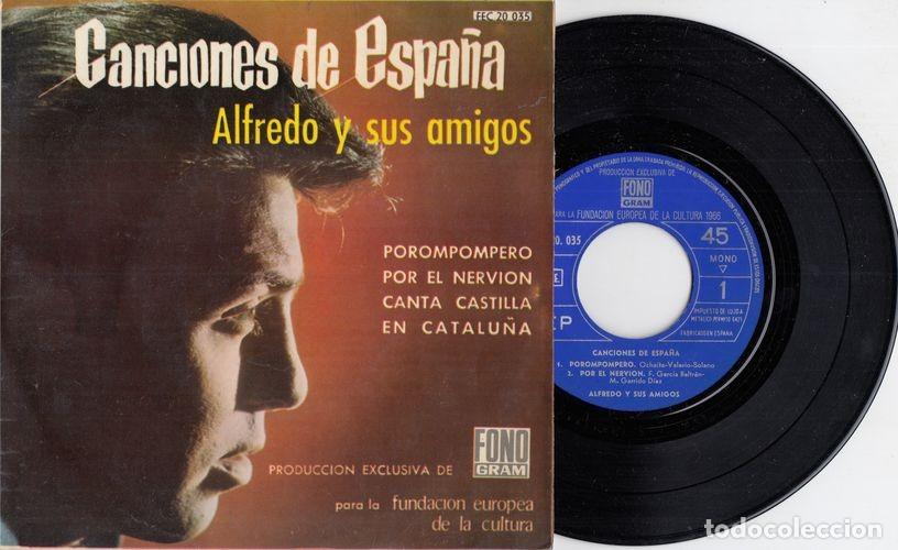 Discos de vinilo: ALFREDO - POROMPOMPERO - EP DE VINILO - CS - 30 - Foto 1