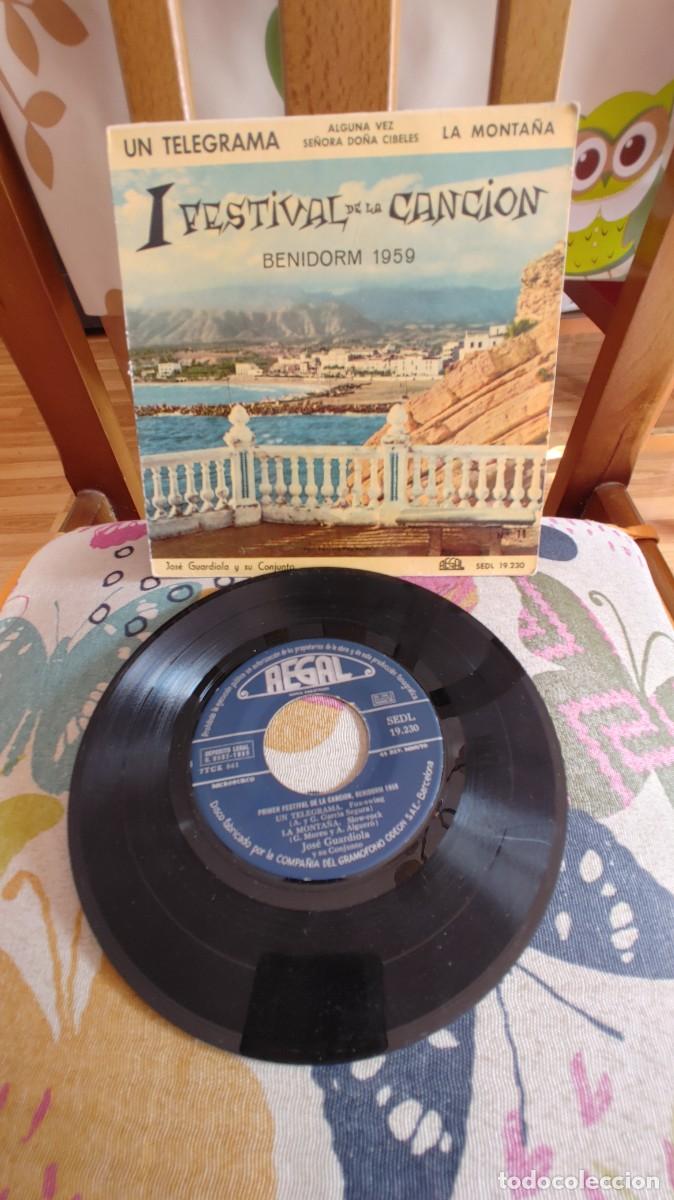 Discos de vinilo: JOSE GUARDIOLA-EP BENIDORM 1959 - Foto 1